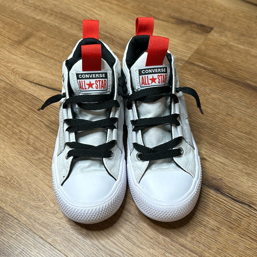 Converse Chuck Taylor All Star Unisex high top Sneakers, 1Y, comfort cushioning